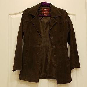 Marc Florence Suede Leather Jacket - sz S